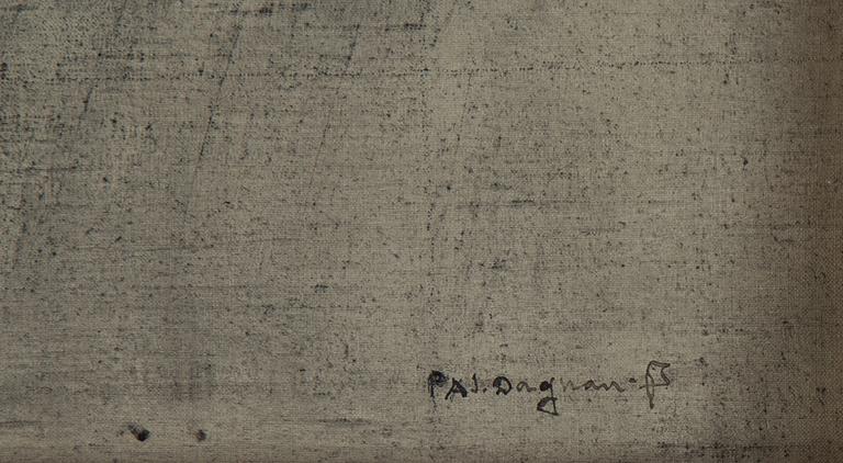 Pascal Dagnan-Bouveret, charcoal drawing, signed.