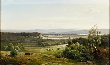 CHRISTIAN DELPHIN WEXELSEN, Olja på duk, signerad och daterad 1872.