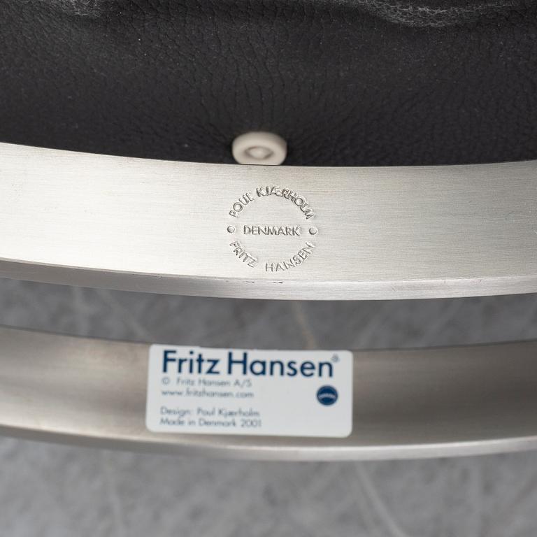 POUL KJAERHOLM, a 'PK22' easy chair, Fritz Hansen, Denmark, 2001.