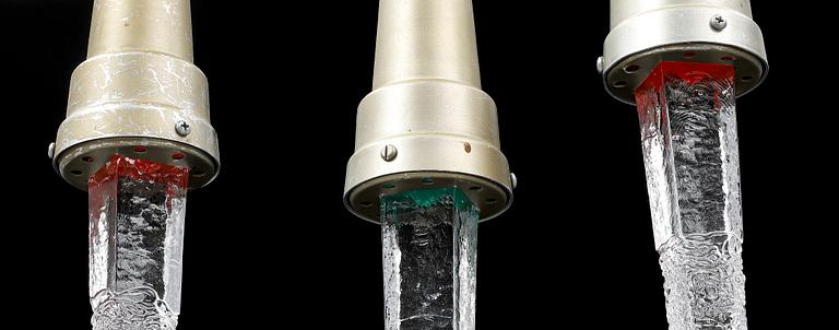 Three 'Istappen' wall lights.