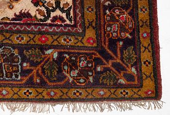 A Masulipatnam carpet, north India, c. 402 x 333 cm.