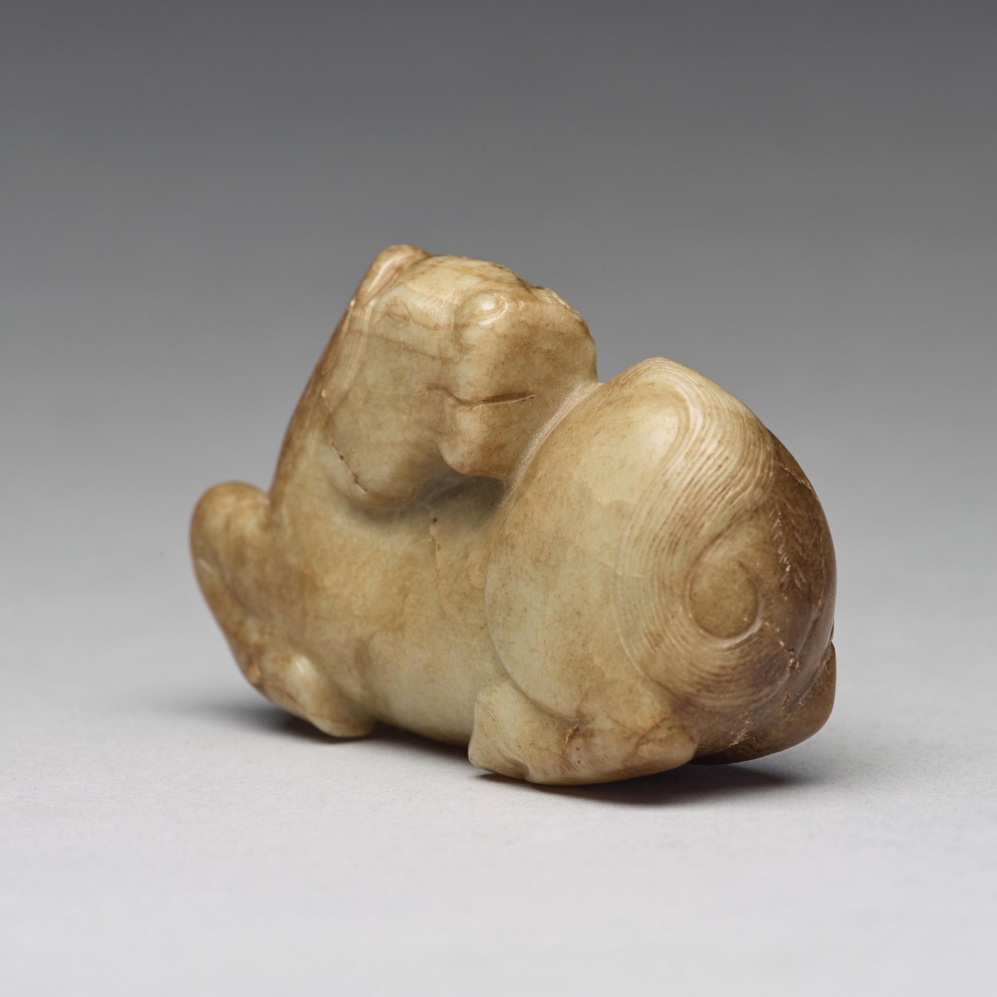 FIGURIN, nefrit. Mingdynastin (1368-1644).