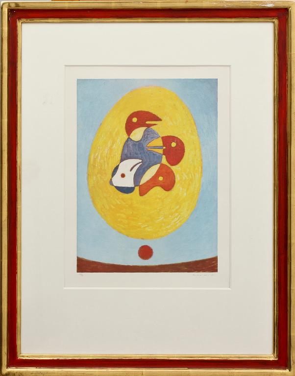 MAX ERNST, efter. Fotolitografi, sign o numr 38/96,