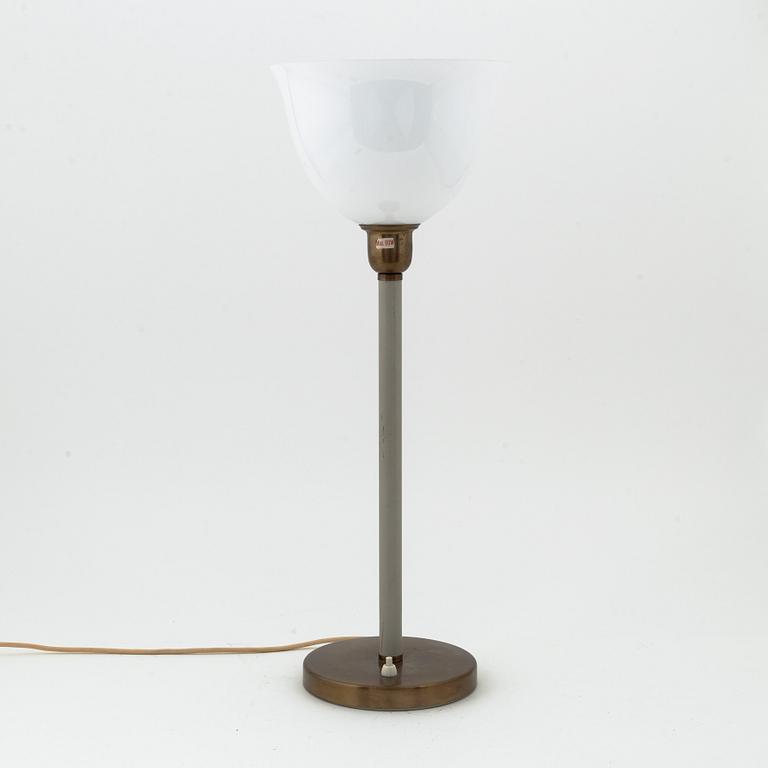 A Swedish table lamp, model E1251, Asea, mid 20th century.