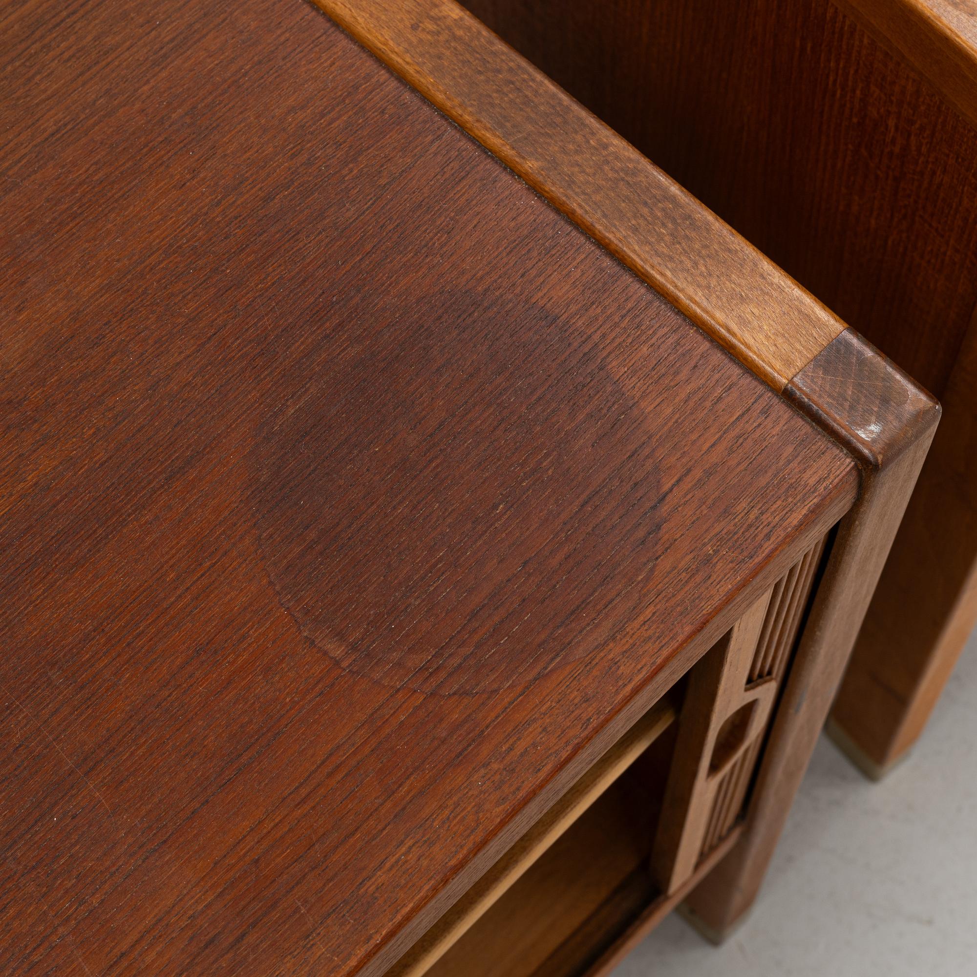Carl-Axel Acking, likely, a pair of sideboards, Svenska Möbelfabrikerna, Bodafors, mid-20th century.