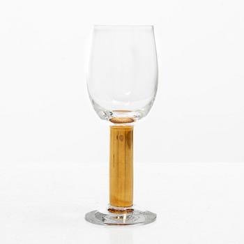 Gunnar Cyrén, glasservis, 25 delar, "Nobel", Orrefors.