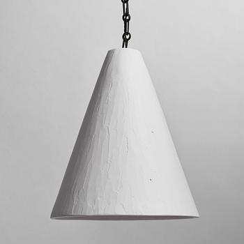 Rose Uniacke, taklampa, "Plaster Cone Hanging Light", Rose Uniacke, Storbritannien.
