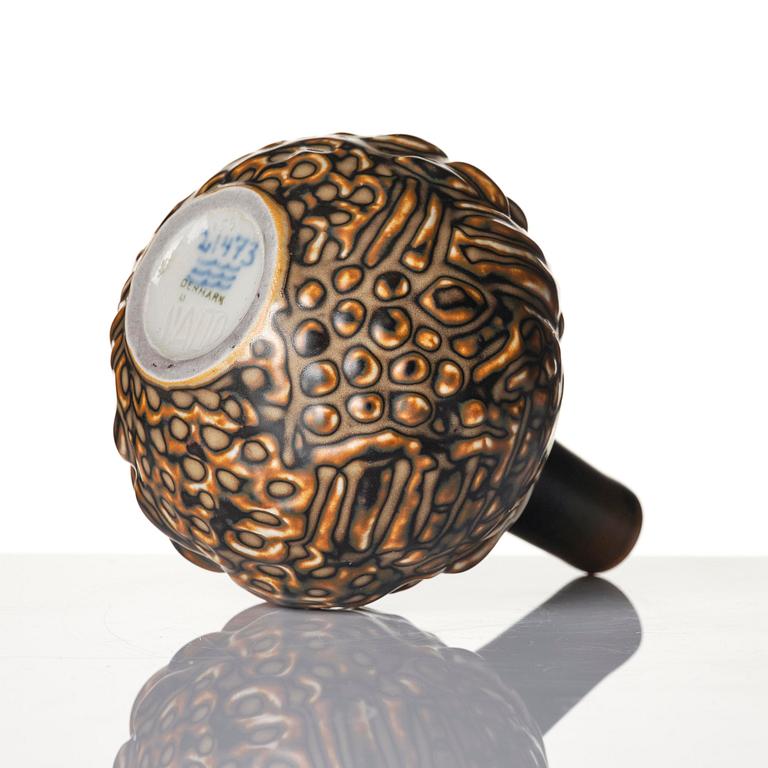 Axel Salto, a stoneware vase, Royal Copenhagen, Denmark 1958.