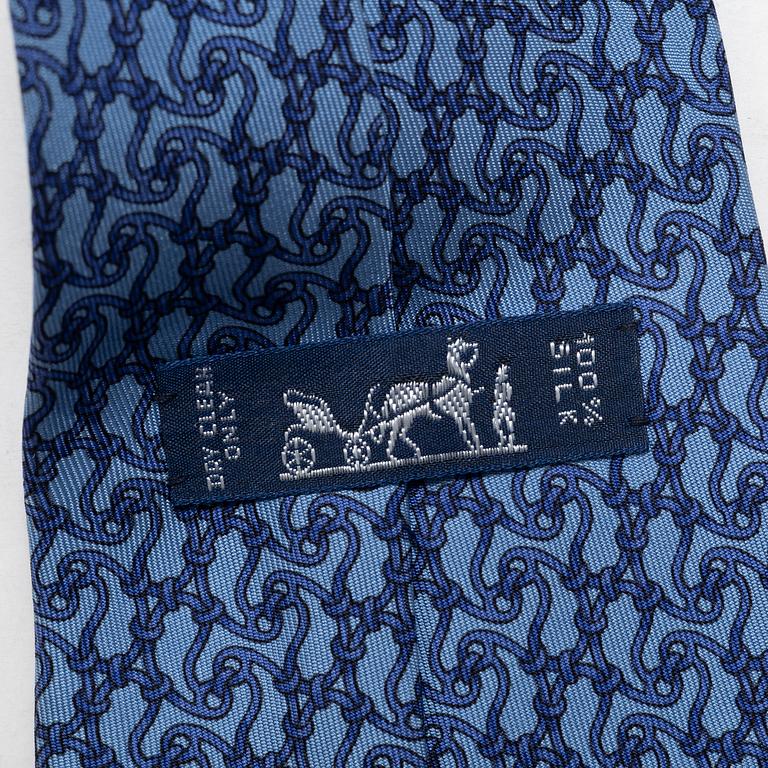 Hermès, slipsar, tre st.