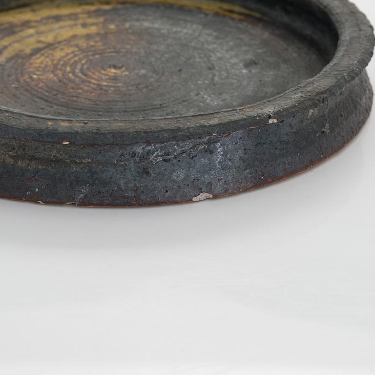 Raija Tuumi, fat, chamotterat stengods, signerad ARABIA RT.