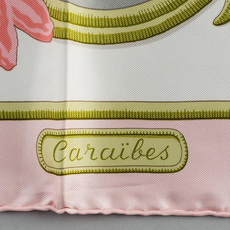 HERMÈS, "Caraibes", Scarf.