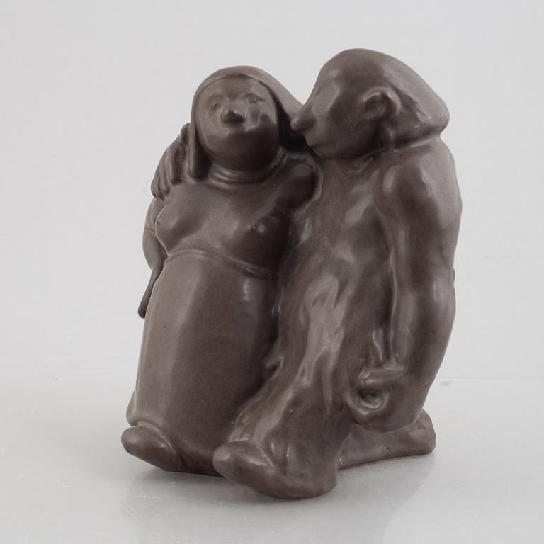 Åke Holm, a stoneware figurine, Höganäs.