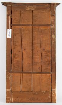 An Empire mirror by Jonas Frisk, (master in Stockholm 1805-1824).