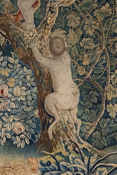 A flemish tapestry c. 292 x 210 cm, circa 1700.