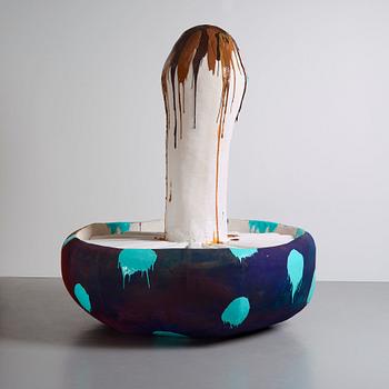 Nathalie Djurberg, "Mushroom Upside Down".