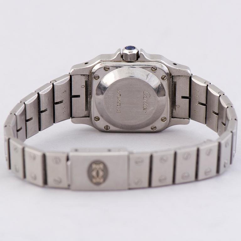 Cartier, Santos, armbandsur, 22 x 24 mm.