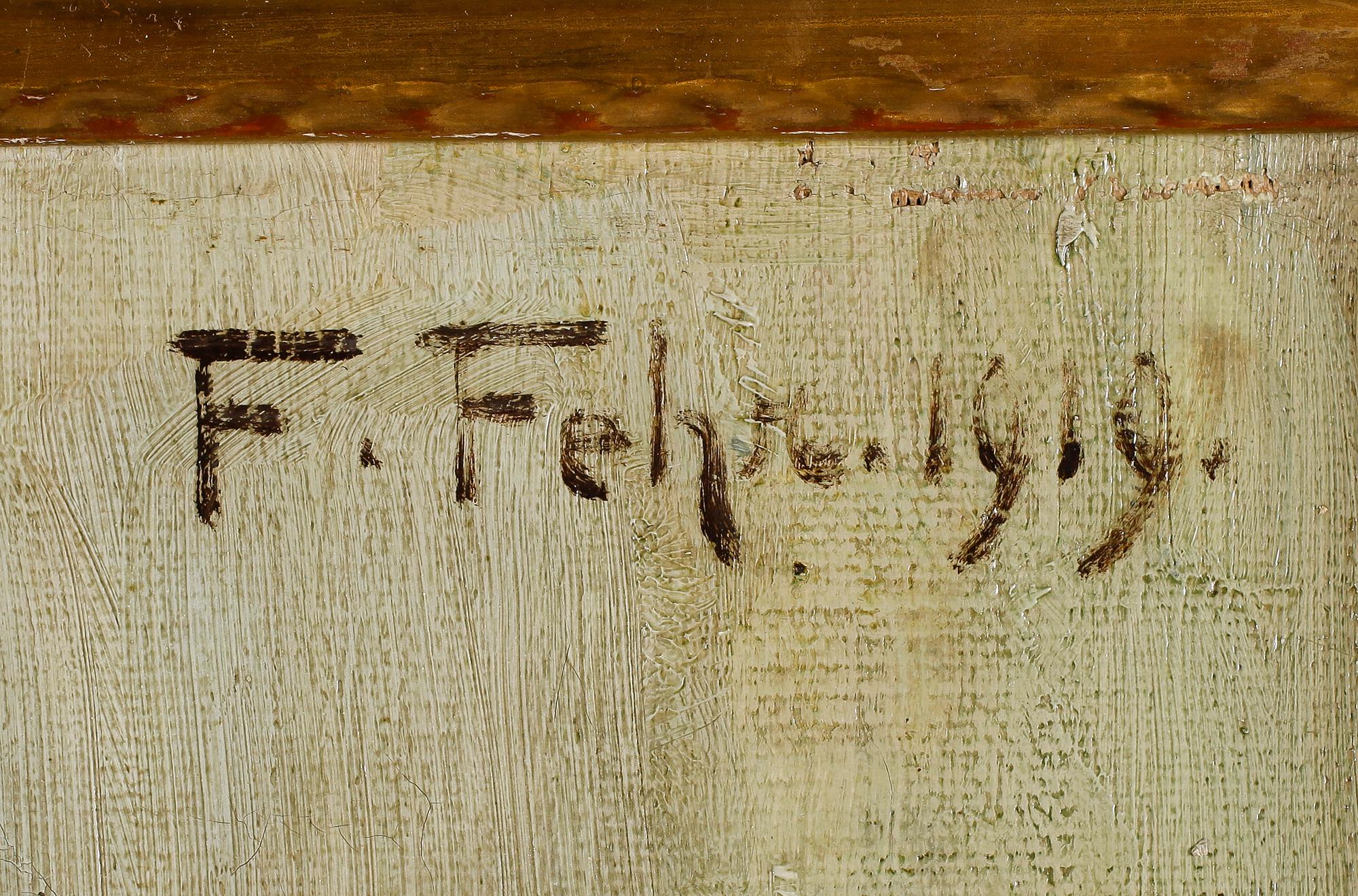 FRIEDRICH FEHR, olja på duk, signerad och daterad 1919.