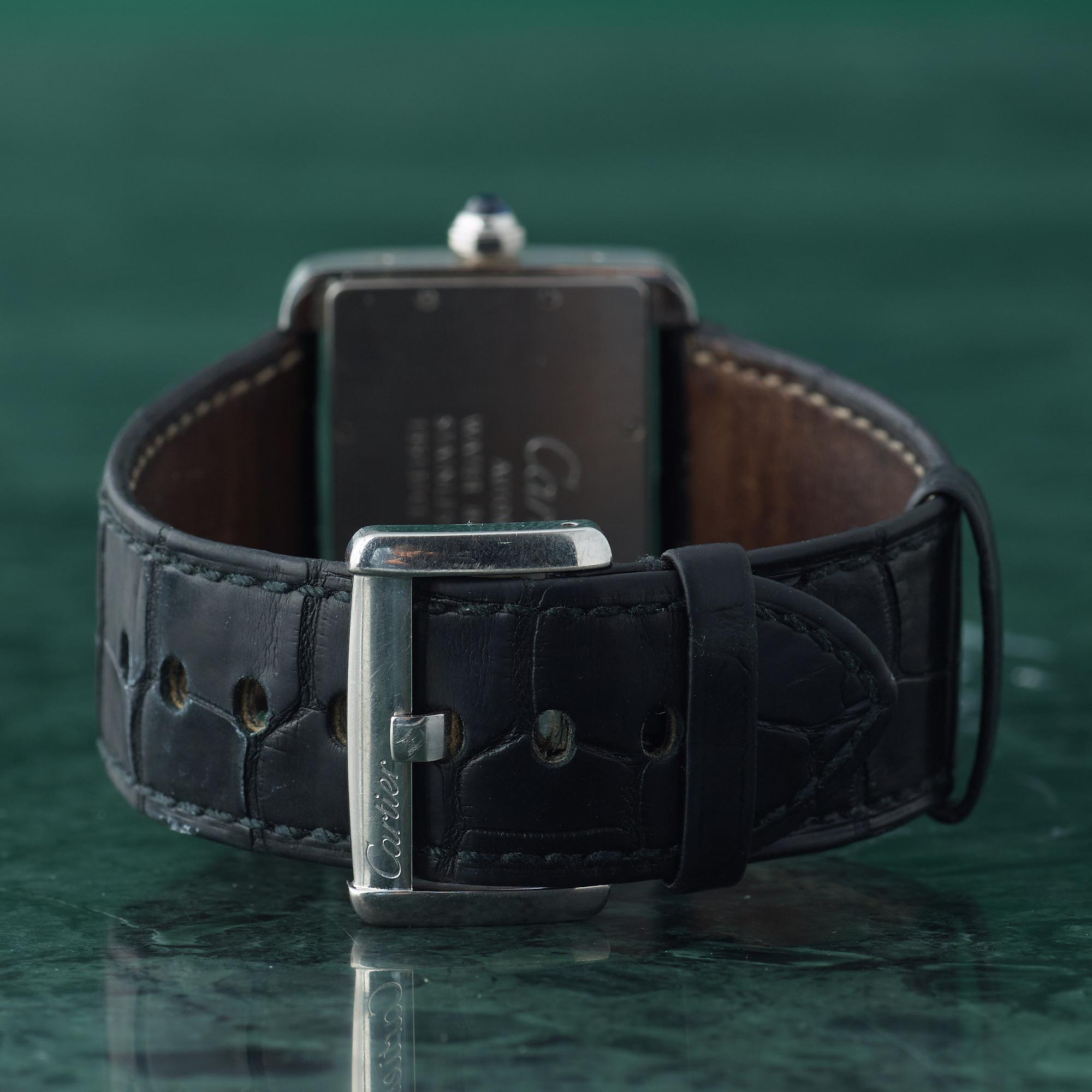 CARTIER, Tank Divan, wristwatch, 38 x 24,5 (30) mm,