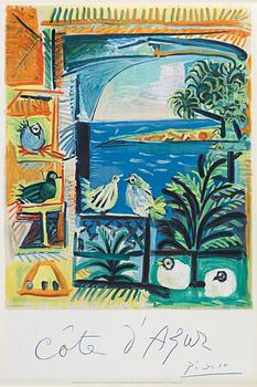 Pablo Picasso, efter, "Côte d'Azur".