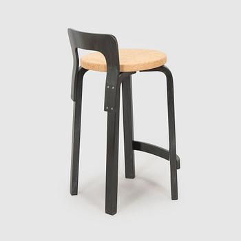 Alvar Aalto, barstol, modell K65, Artek, 1900-talets slut.
