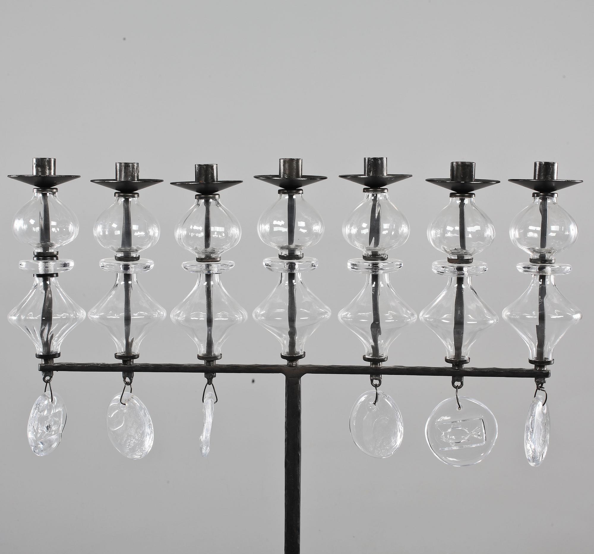 GOLVKANDELABER, Erik Höglund, Boda, 1900-talets andra hälft.