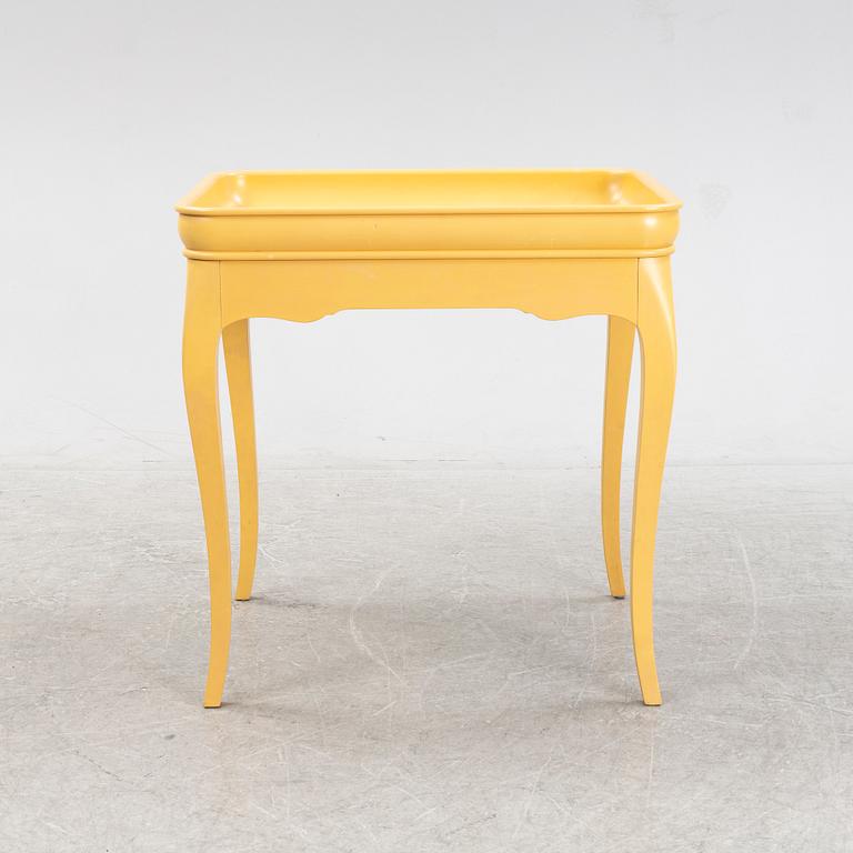 A 'Hällestad' tea table, from IKEA 18th century series.