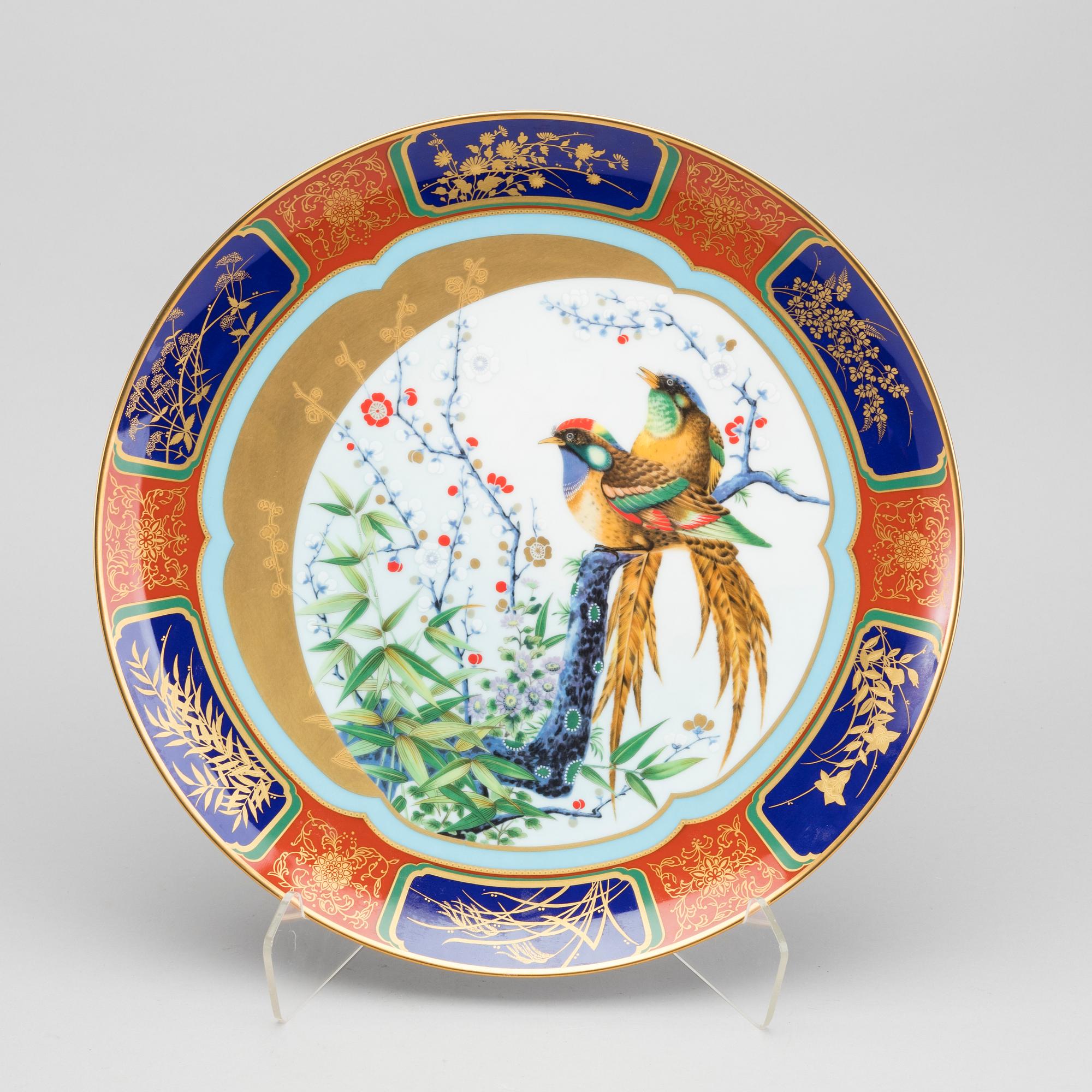 ÅRSTALLRIKAR, 4 st, porslin Noritake Japan.