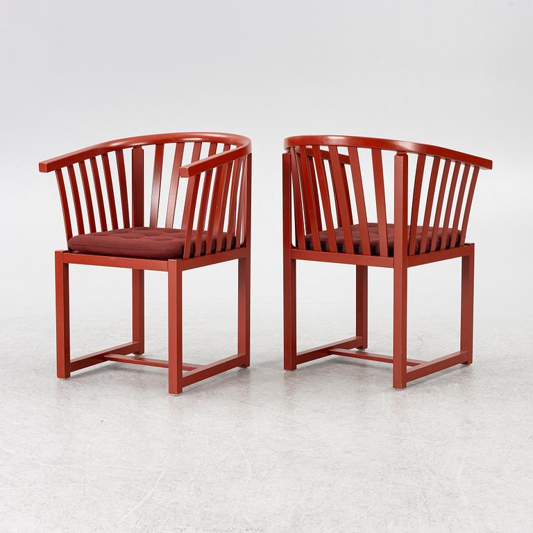 Åke Axelsson, armchairs, 6 pcs, "Vaxholmaren", Gärsnäs, 2019.