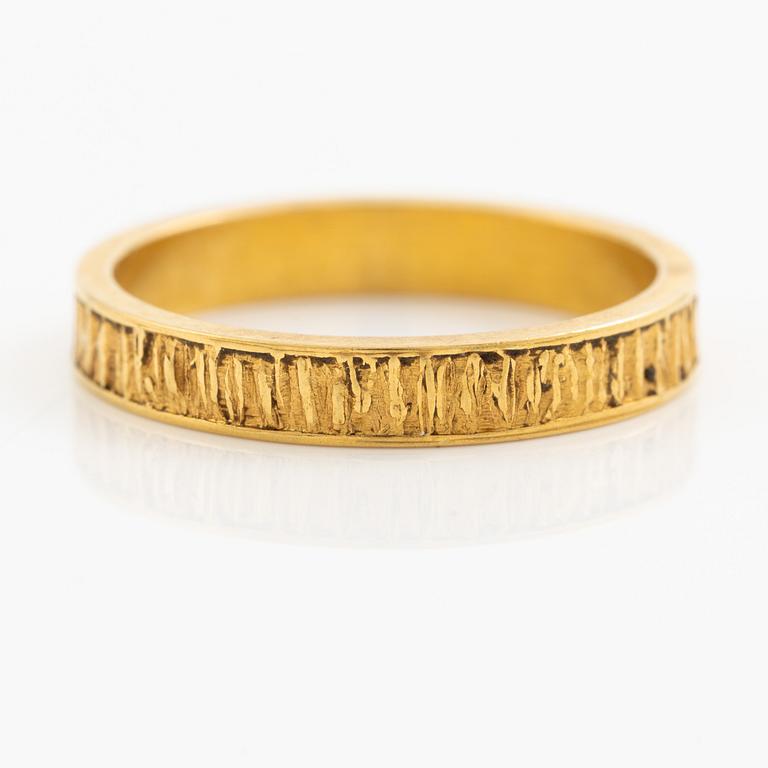 Lapponia, ring, 18K guld, Finland 1977.