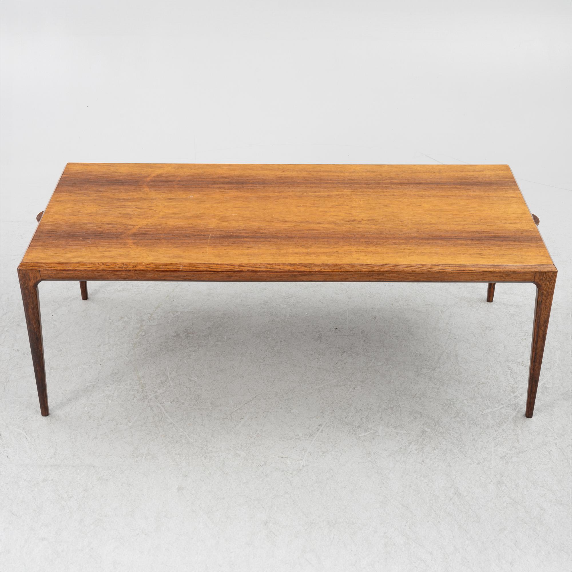 Johannes Andersen, coffee table, Silkeborg, Denmark, 1960s.