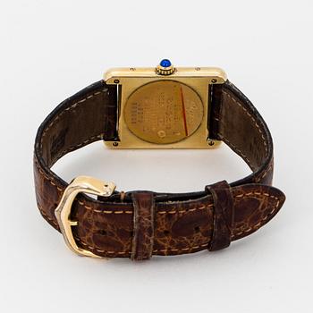 CARTIER, Tank, armbandsur, 23,5 x 23,5 (30,5) mm,