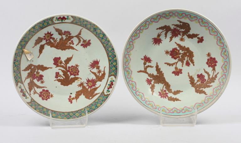 FAT, 2 st, porslin, Kina, 1900-tal.