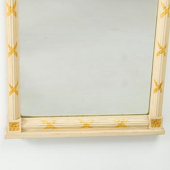 Trymåspegel med konsolbord, 1900-talets början.