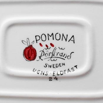 SERVISPORSLIN, 4 delar, porslin, "Pomona" och "Picknick", Marianne Westman, Rörstrand.