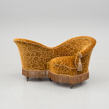 SOFFA, s k Fästmanssoffa, 1800-talets slut.