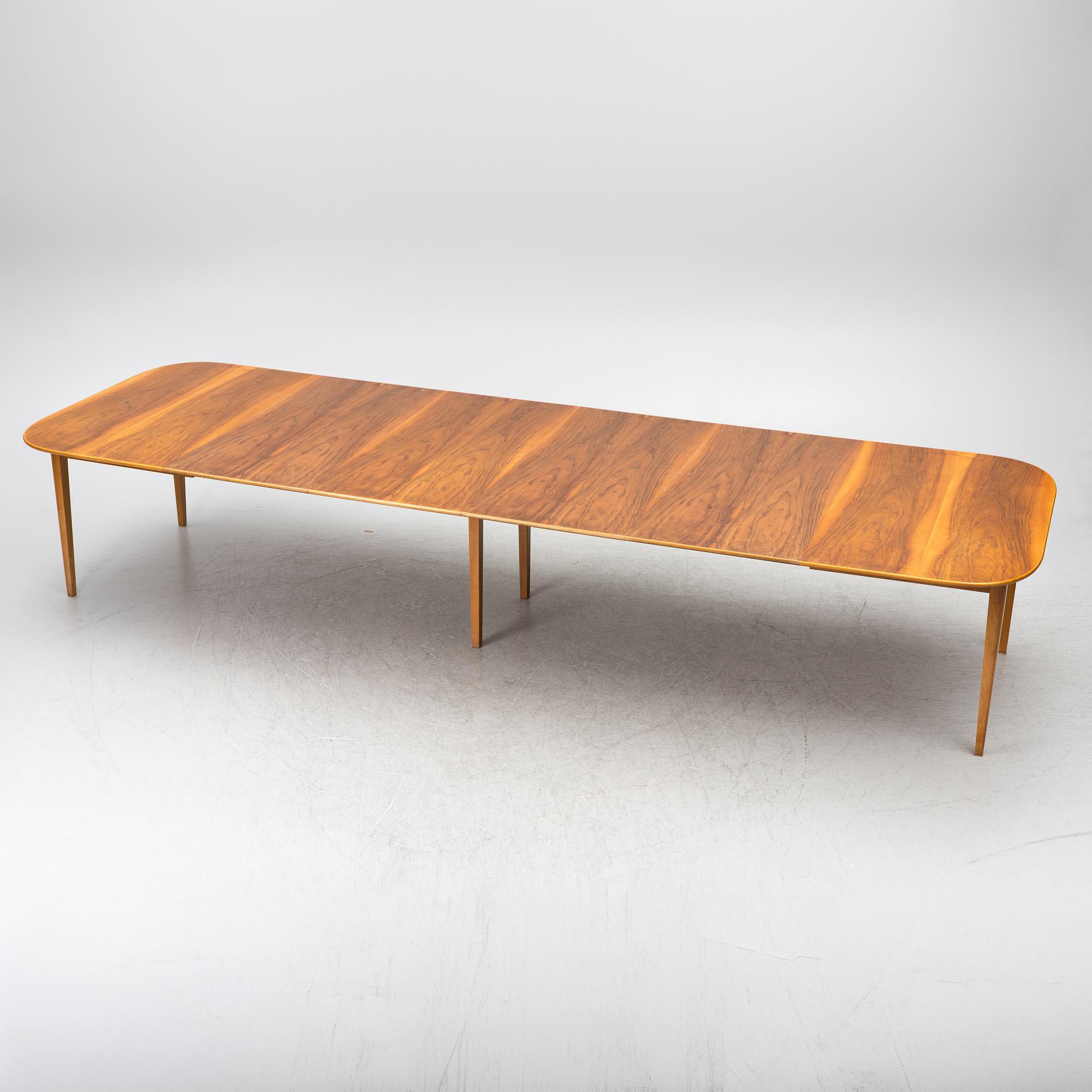 Josef Frank, a dining table, model B 947, Svenskt Tenn, pre 1985.