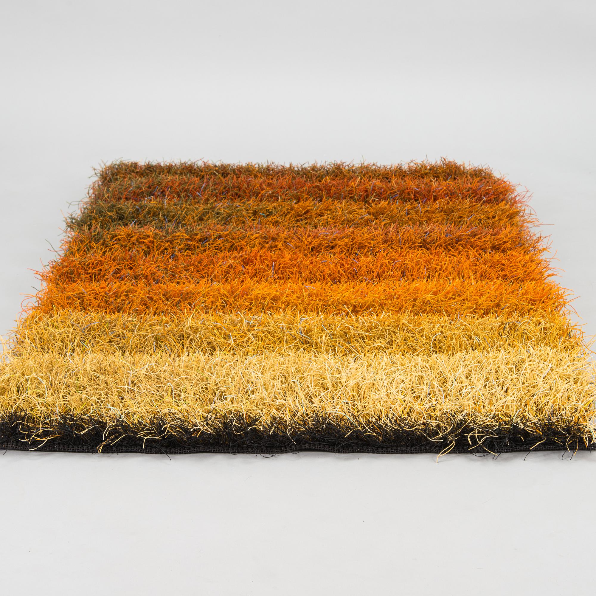 Ritva Puotila,  konsttextil, signerad Ritva Puotila 1998, Woodnotes.