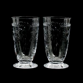 SELTERGLAS, 10 st, "MacGuirlang", Fritz Kallenberg, Boda.