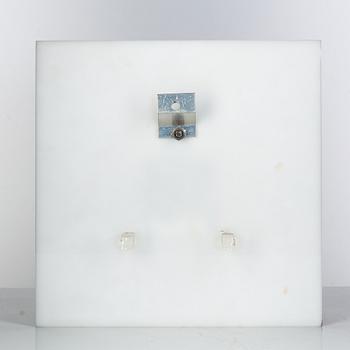 Heinz Te Laake, a wall clock, 1969.