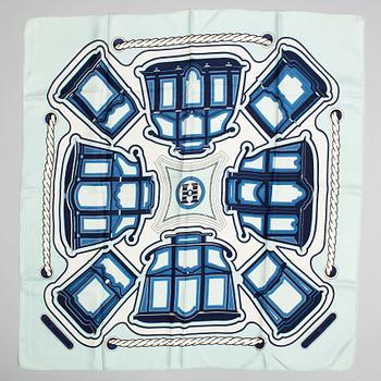 Hermès, a silk scarf.
