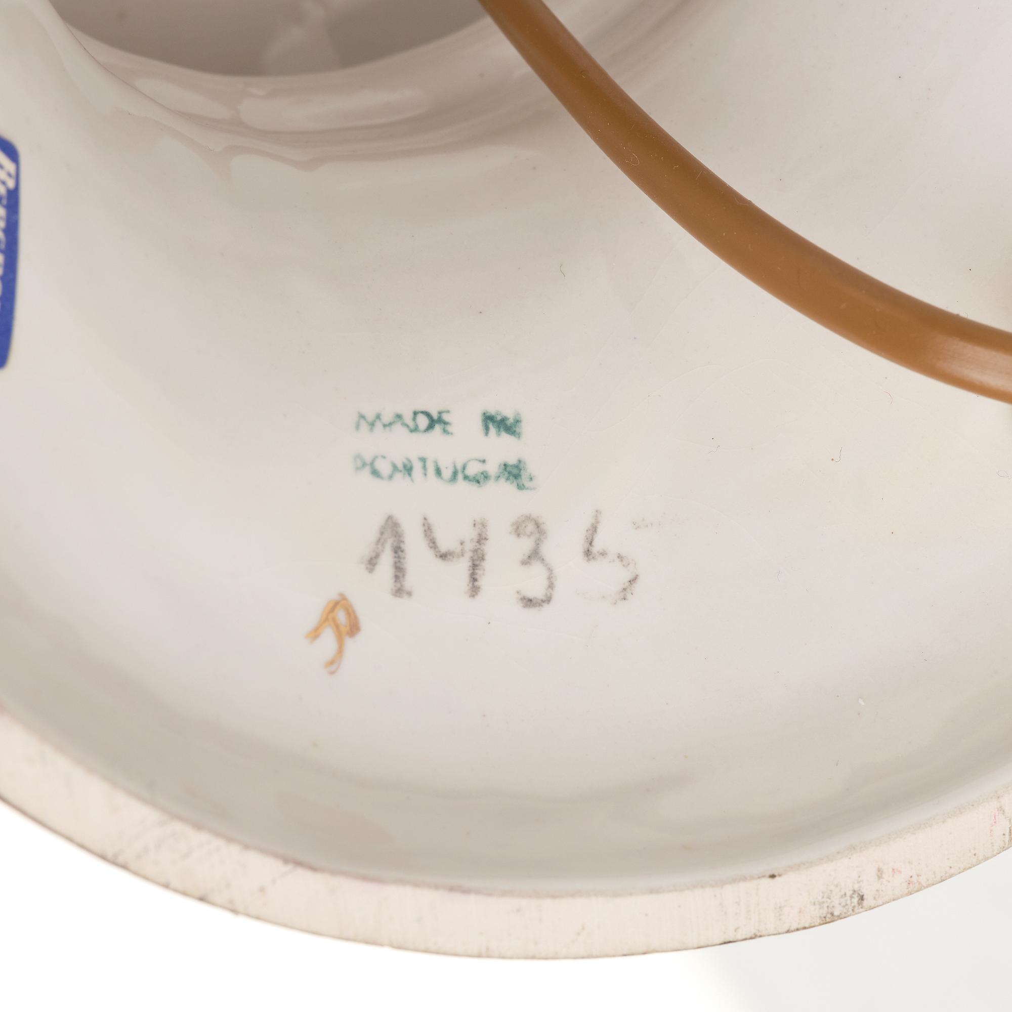 Bergboms, table lamp, ceramic, "B-25", second half of the 20th century.