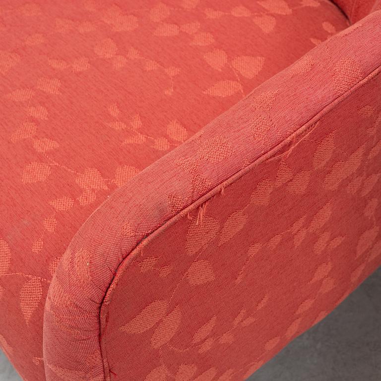 A pair of armchairs, later part of the 20th Century.