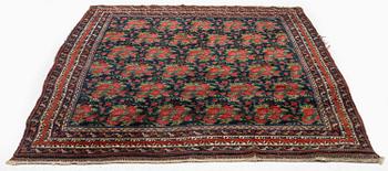 An antique Bidjar carpet, West Persia, c. 191 x 143 cm.