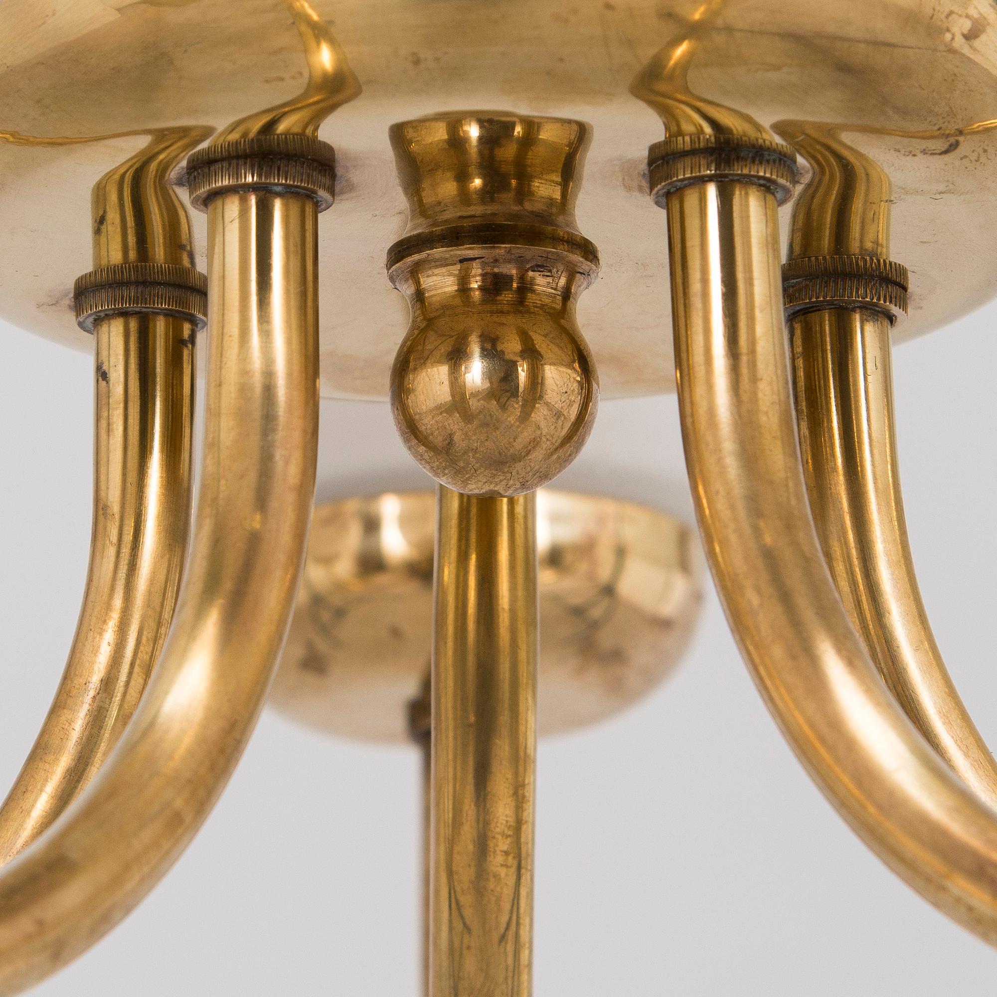 Paavo Tynell, a 1930s pendant light '1505/5' for Taito.