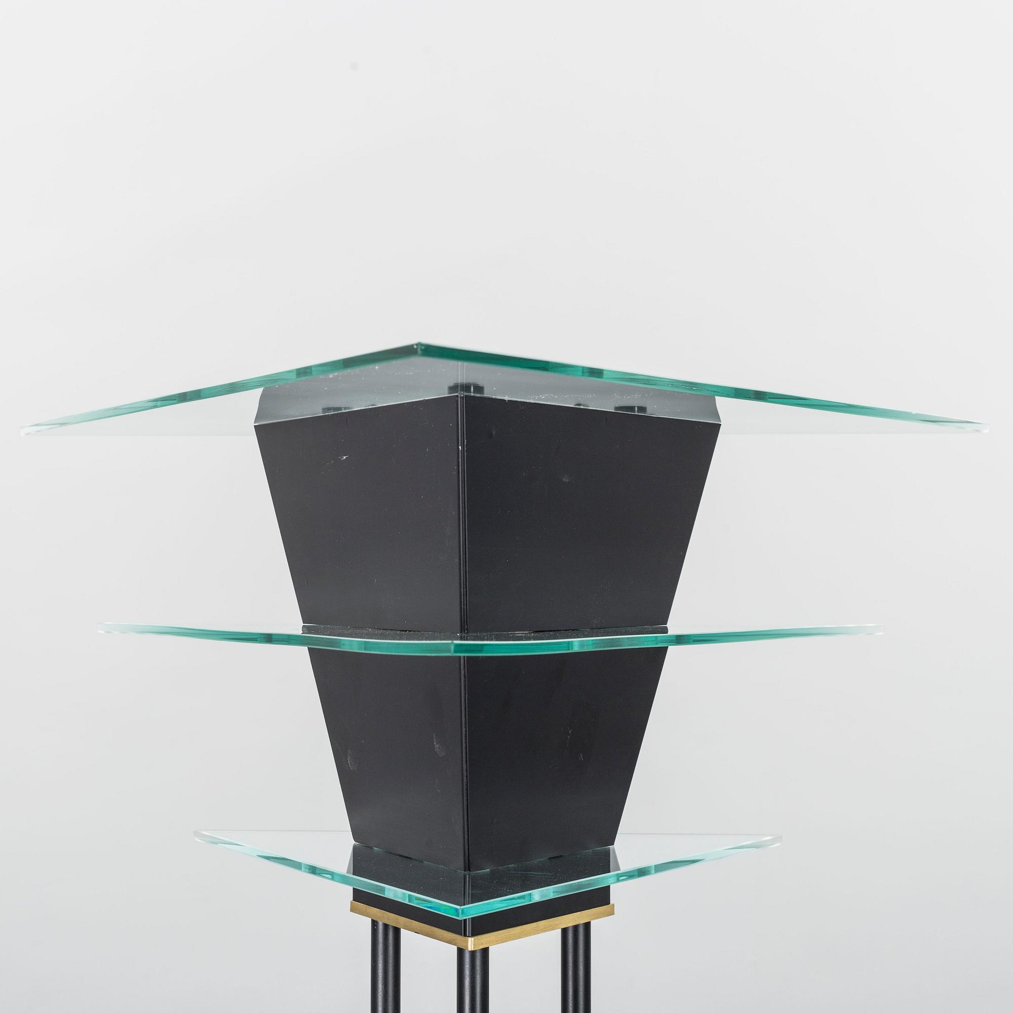 FLOOR LAMPS / UP-LIGHTS, a pair, Sussie Fischer 1989, Atelje Lyktan Sweden.