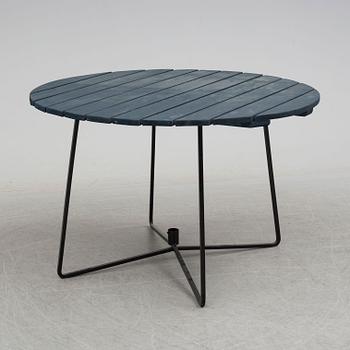 A mid 20th Century garden table from Grythyttan.
