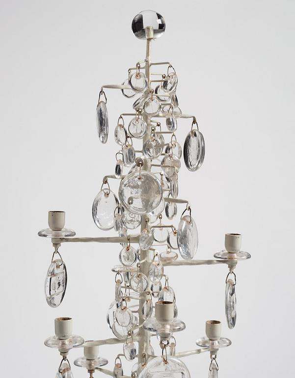 Erik Höglund, a floor candelabrum, Boda Smide, Sweden 1960-70s.