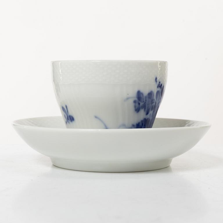 Royal Copenhagen, a 'Blue Flower' 50-piece dinner and coffee service,, Denmark.