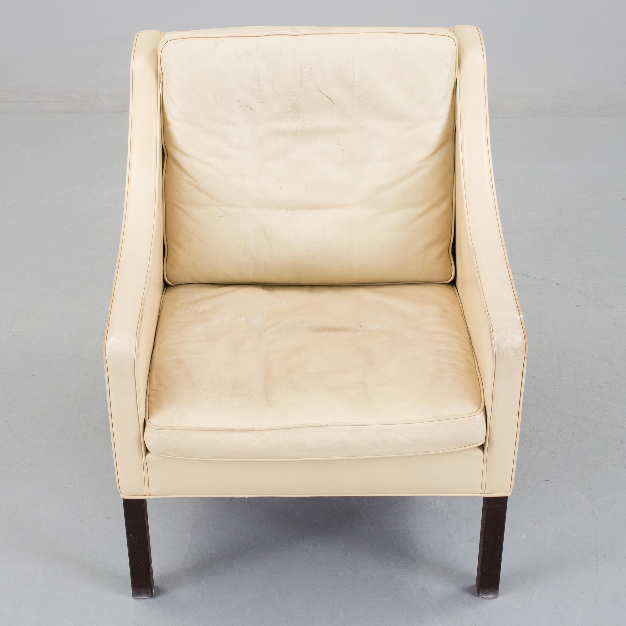 BØRGE MOGENSEN, fåtölj, "Lounge Chair", modell 2207.