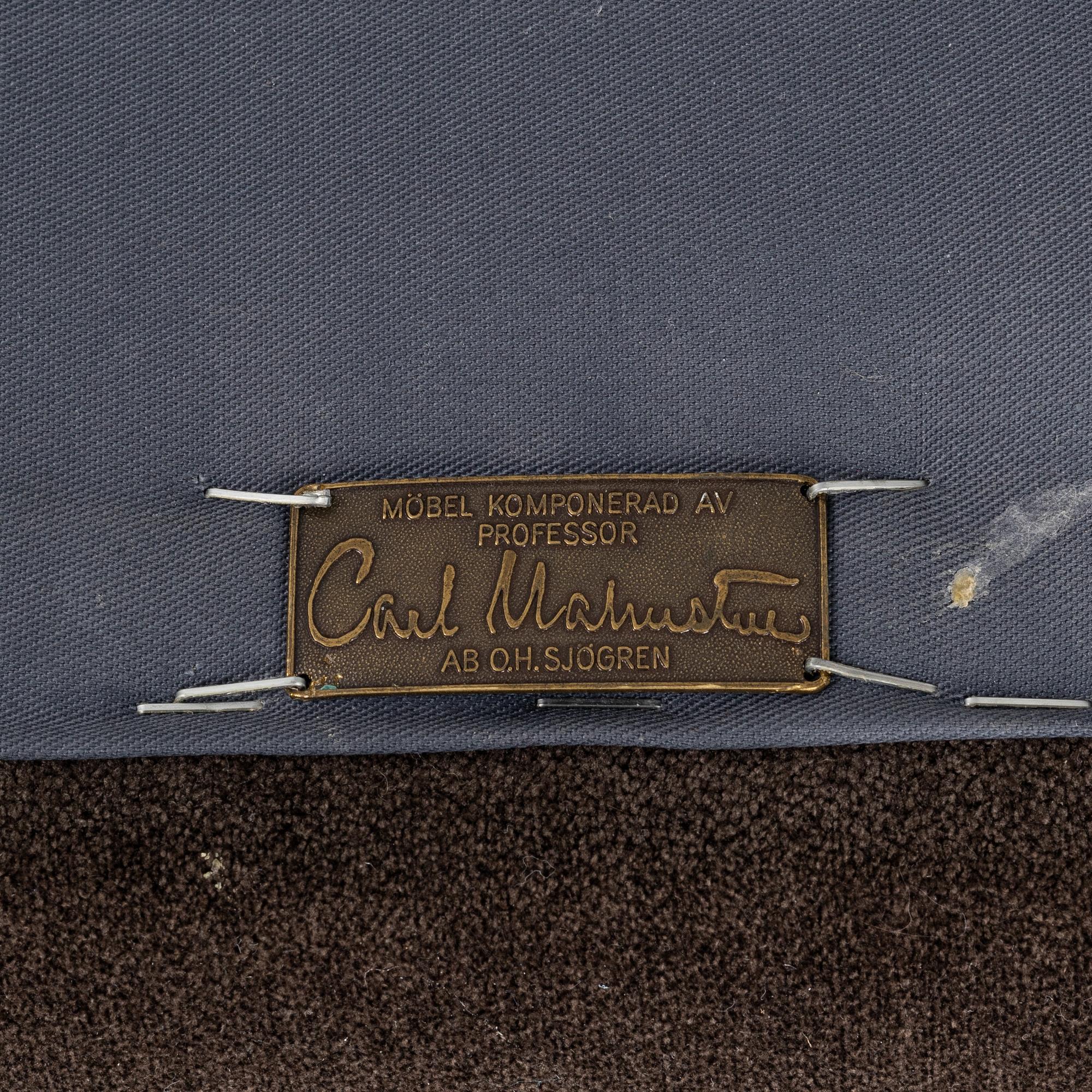 Carl Malmsten, soffa, "Hemmakväll", OH Sjögren,  1900-talets slut.